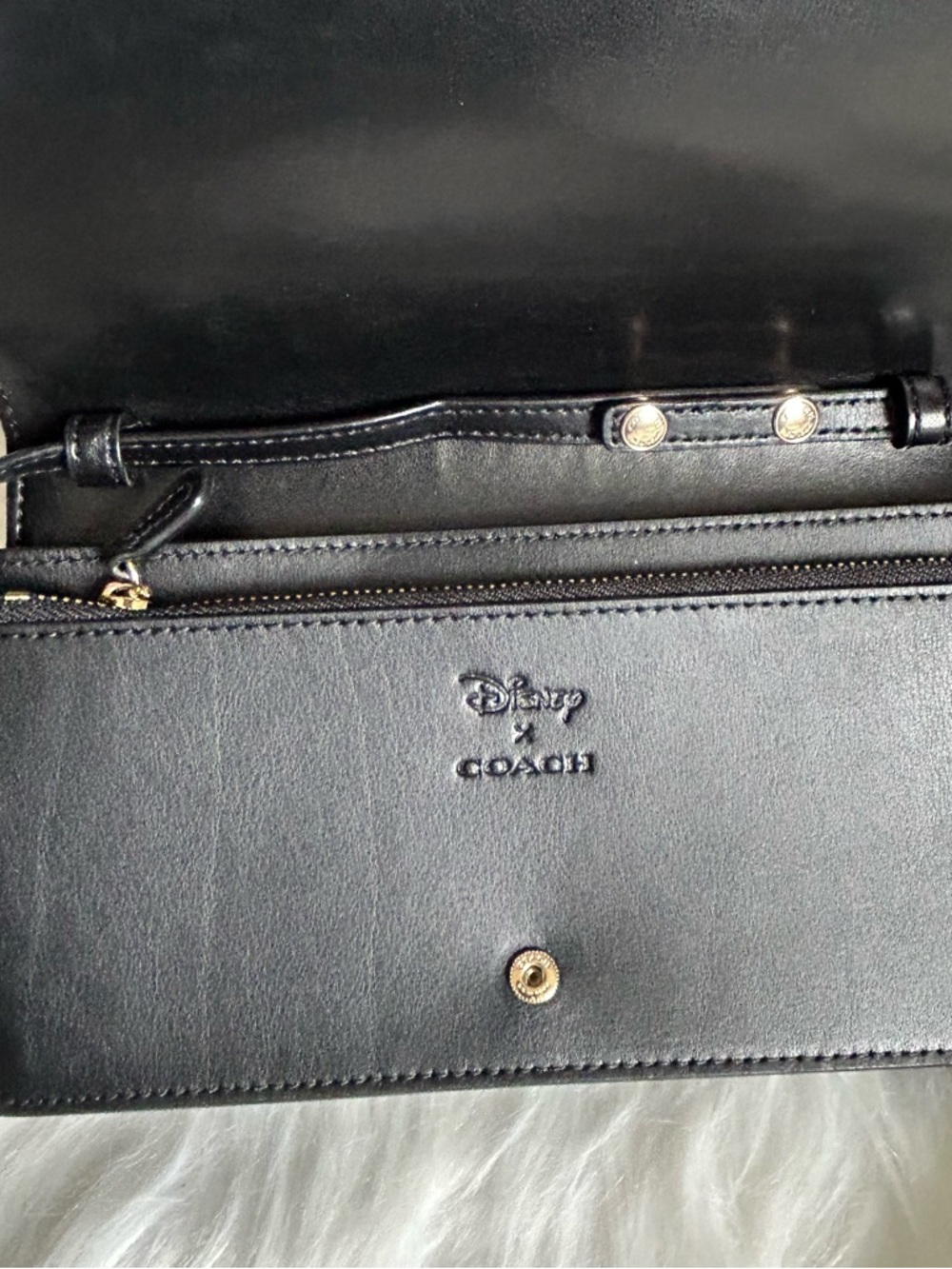 Coach x Disney Snow White Signature Canvas Crossbody Bag Brown F31352 - Picture 7 of 12